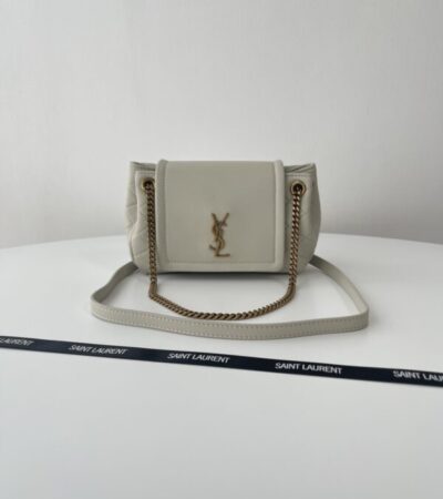Replica YSL Nolita White - Best Fake Designer Bags