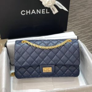 Replica CHANEL 2.55 Bag Blue - Best Fake Designer Bags