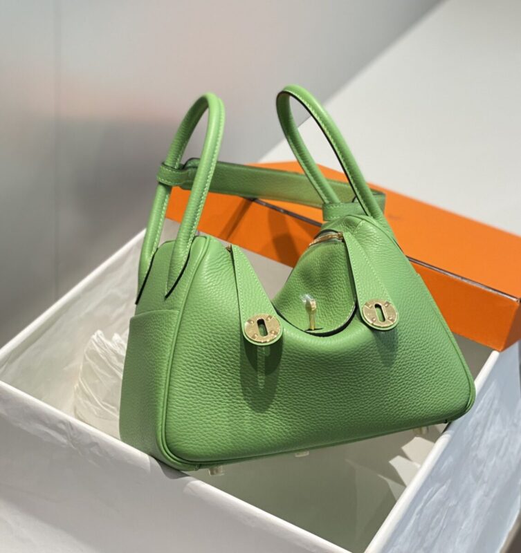 Replica Hermes Lindy Light Green - Best Fake Designer Bags