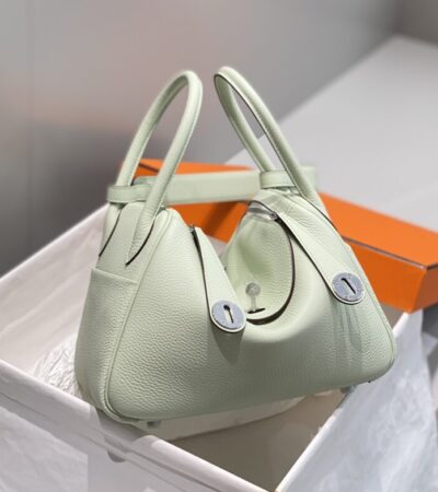 Replica Hermes Lindy Bubble Green - Best Fake Designer Bags