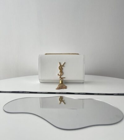 Replica YSL Kate Tassel White - Best Fake Designer Bags