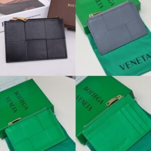 Replica Bottega Veneta Large Zipper Card Holder - Best Fake Designer Bags