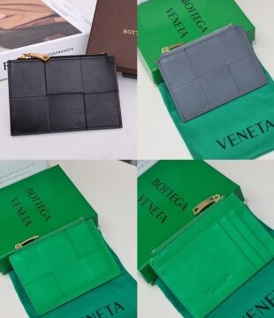 Replica Bottega Veneta Large Zipper Card Holder - Best Fake Designer Bags