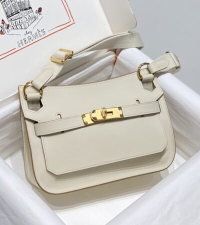 Replica Hermes Jypsiere White - Best Fake Designer Bags