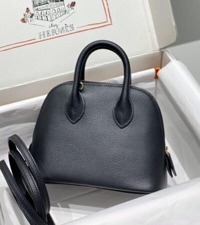 Replica Hermes Mini Bolide - Black - Best Fake Designer Bags
