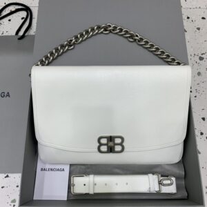 Replica Balenciaga Large BB White - Best Fake Designer Bags