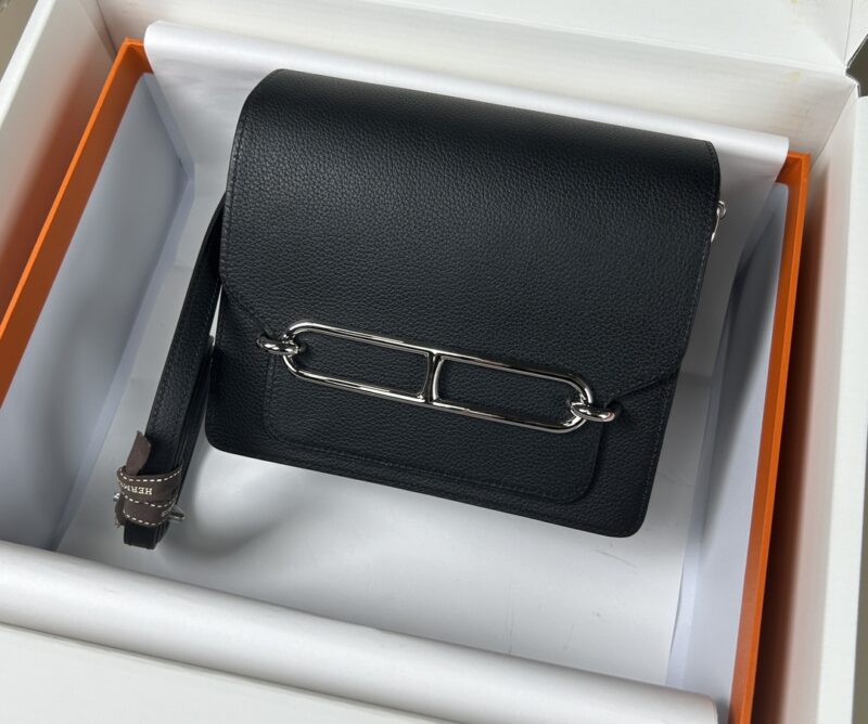 Replica Hermes Sac Roulis Black - Best Fake Designer Bags