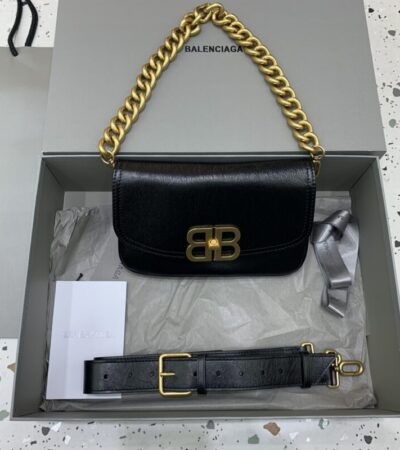 Replica Balenciaga Small BB Black - Best Fake Designer Bags