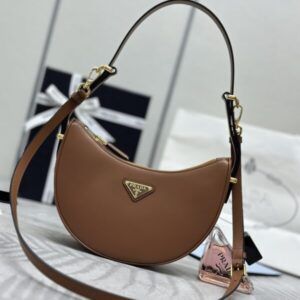 Replica Prada Arque Caramel - Best Fake Designer Bags
