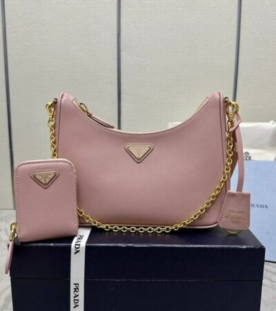 Replica Prada Re-Edition 2005 Pink - Best Fake Designer Bags