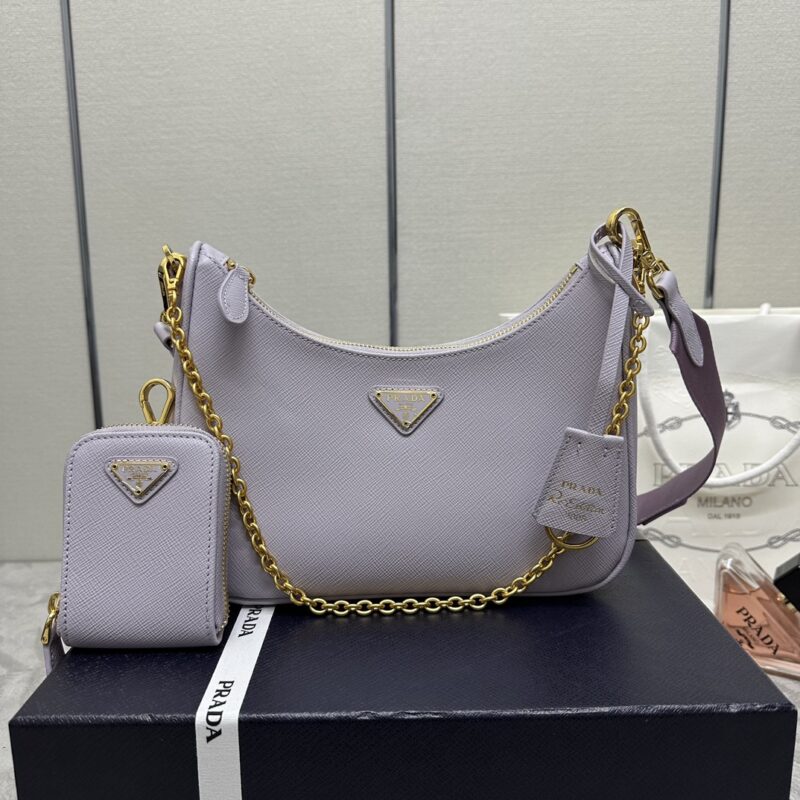 Replica Prada Re-Edition 2005 Purple - Best Fake Designer Bags