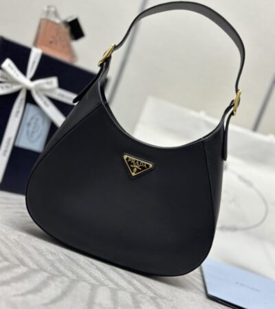 Replica Prada  Cleo Medium Black - Best Fake Designer Bags