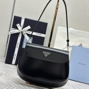 Replica Prada Cleo Small Black Flap - Best Fake Designer Bags