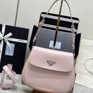 Replica Prada  Cleo Pink Bag With Flap - Best Fake Designer Bags
