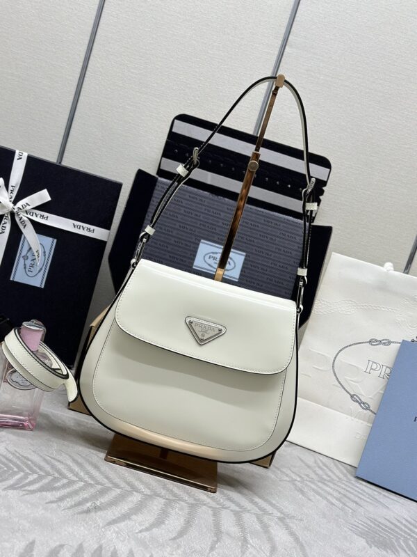 Replica Prada Cleo White Bag With Flap - Best Fake Designer Bags