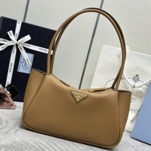 Replica Prada  Medium Caramel Shoulder Bag - Best Fake Designer Bags