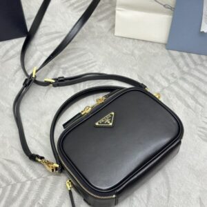 Replica Prada Mini Top-Handle Bag Black - Best Fake Designer Bags