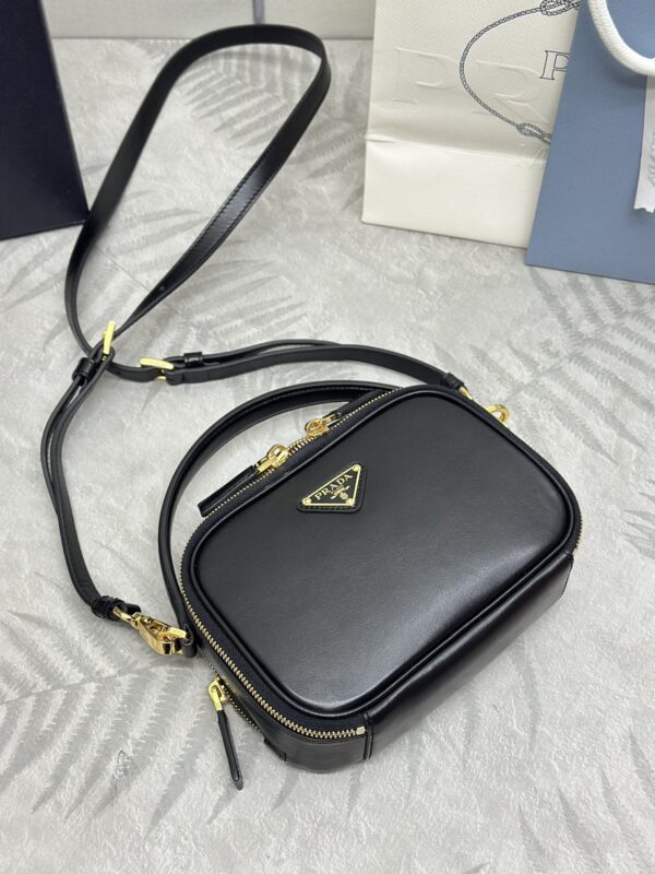 Replica Prada Mini Top-Handle Bag Black - Best Fake Designer Bags