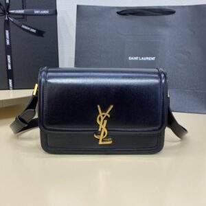 Replica YSL Solferino Black - Best Fake Designer Bags