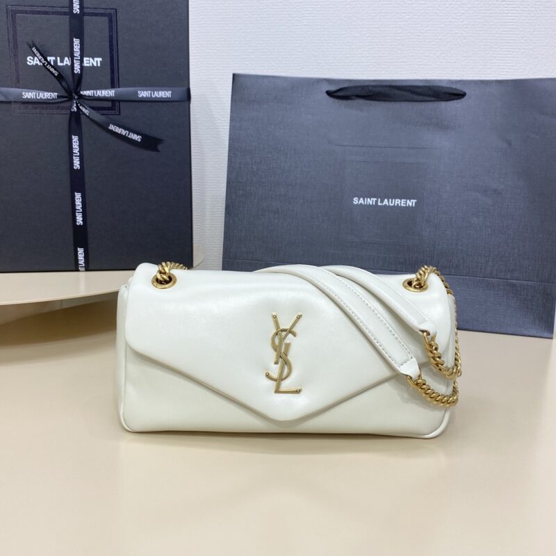 Replica YSL Calypso White - Best Fake Designer Bags