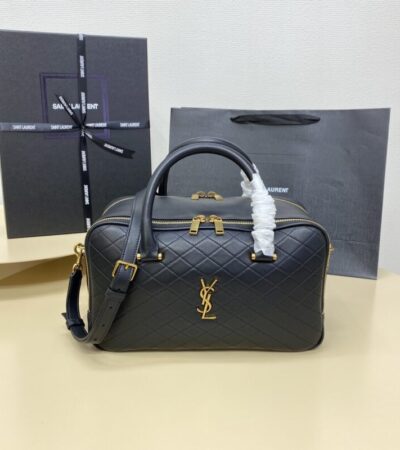 Replica YSL Liya Retro Luggage Bag - Best Fake Designer Bags