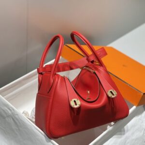 Replica Hermes Lindy Red - Best Fake Designer Bags