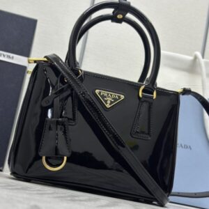 Replica Prada Galleria Black Patent - Best Fake Designer Bags