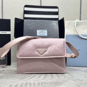 Replica Prada  Re-Nylon Shoulder Bag Pink - Best Fake Designer Bags