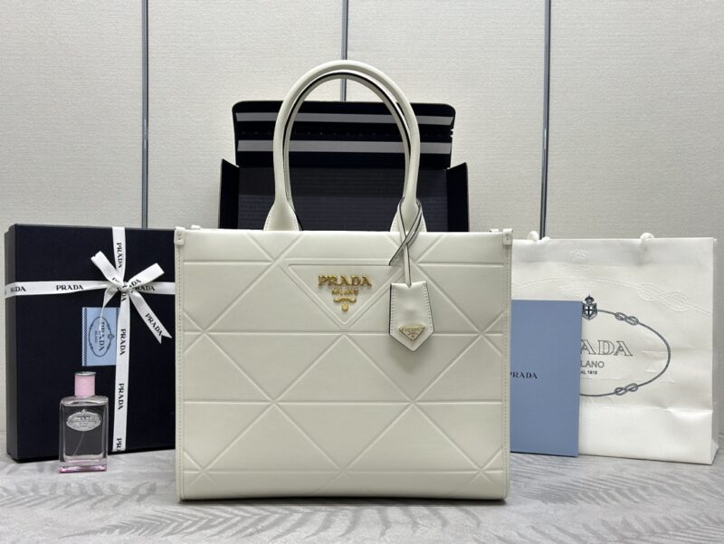 Replica Prada Symbole White - Best Fake Designer Bags