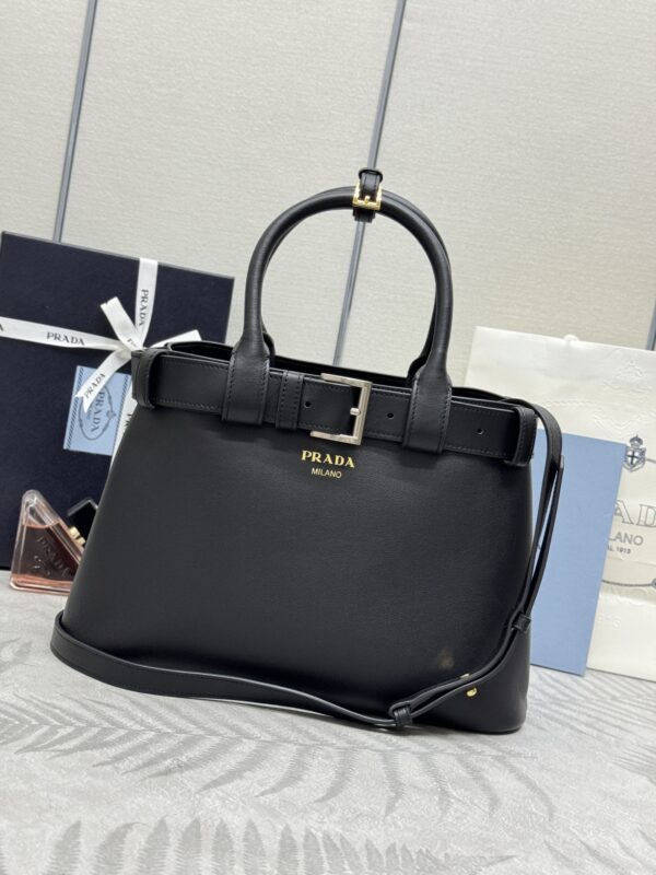 Replica Prada  Black Buckle - Best Fake Designer Bags