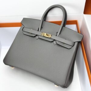 Replica Hermes Birkin Cumulonimbus Grey - Best Fake Designer Bags