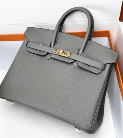 Replica Hermes Birkin Cumulonimbus Grey - Best Fake Designer Bags