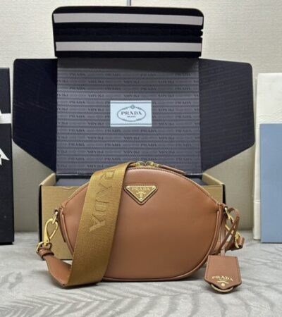 Replica Prada  Caramel Mini Shoulder Bag - Best Fake Designer Bags