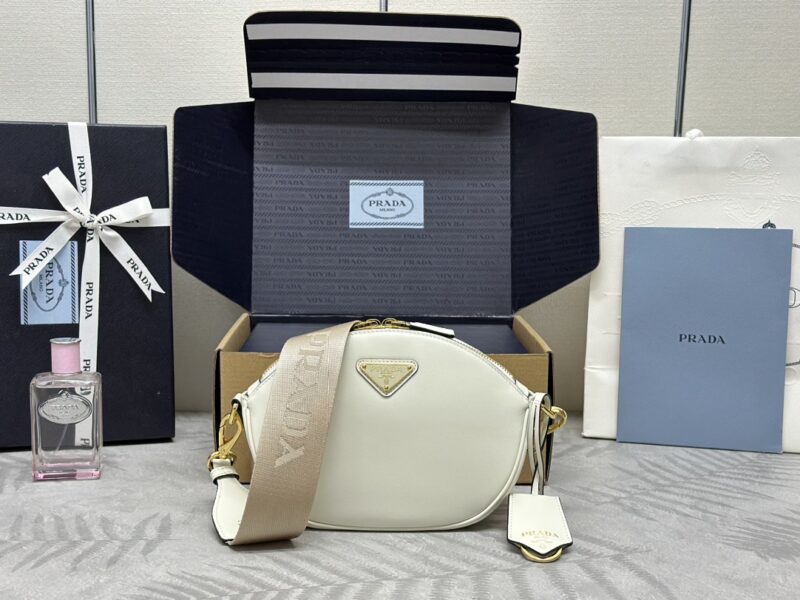 Replica Prada  White Mini Shoulder Bag - Best Fake Designer Bags