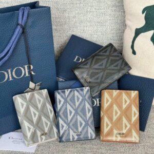 Replica Dior Bi Fold Card Holder  4 Colors - Best Fake Designer Bags