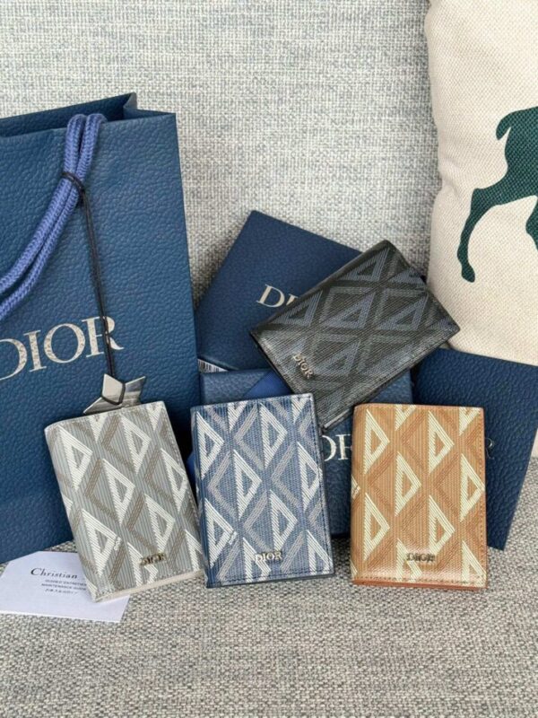 Replica Dior Bi Fold Card Holder  4 Colors - Best Fake Designer Bags