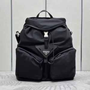 Replica Prada Re-Nylon Black Backpack - Best Fake Designer Bags