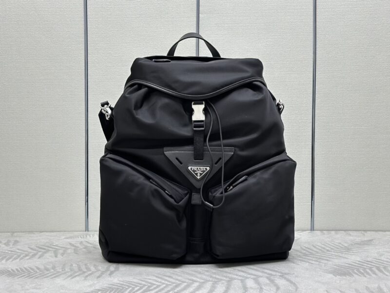Replica Prada Re-Nylon Black Backpack - Best Fake Designer Bags
