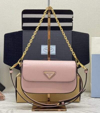 Replica Prada Mini Saffiano Pink - Best Fake Designer Bags