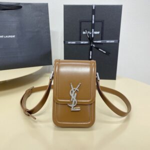 Replica YSL Solferino Mini Brown - Best Fake Designer Bags