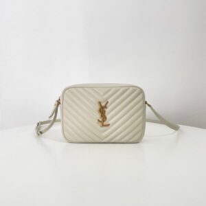 Replica YSL Lou Camera Bag White - Best Fake Designer Bags