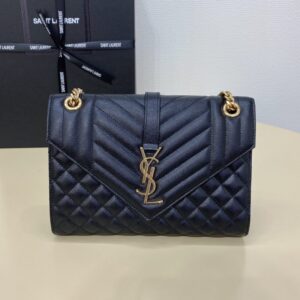 Replica YSL Envelope Crossbody Black - Best Fake Designer Bags