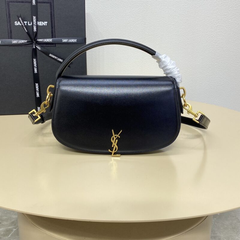 Replica YSL Voltaire Top Handle Black - Best Fake Designer Bags