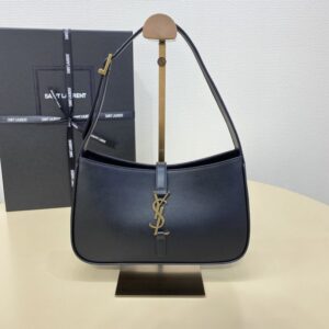 Replica YSL LE 5 A 7 Hobo Black - Best Fake Designer Bags