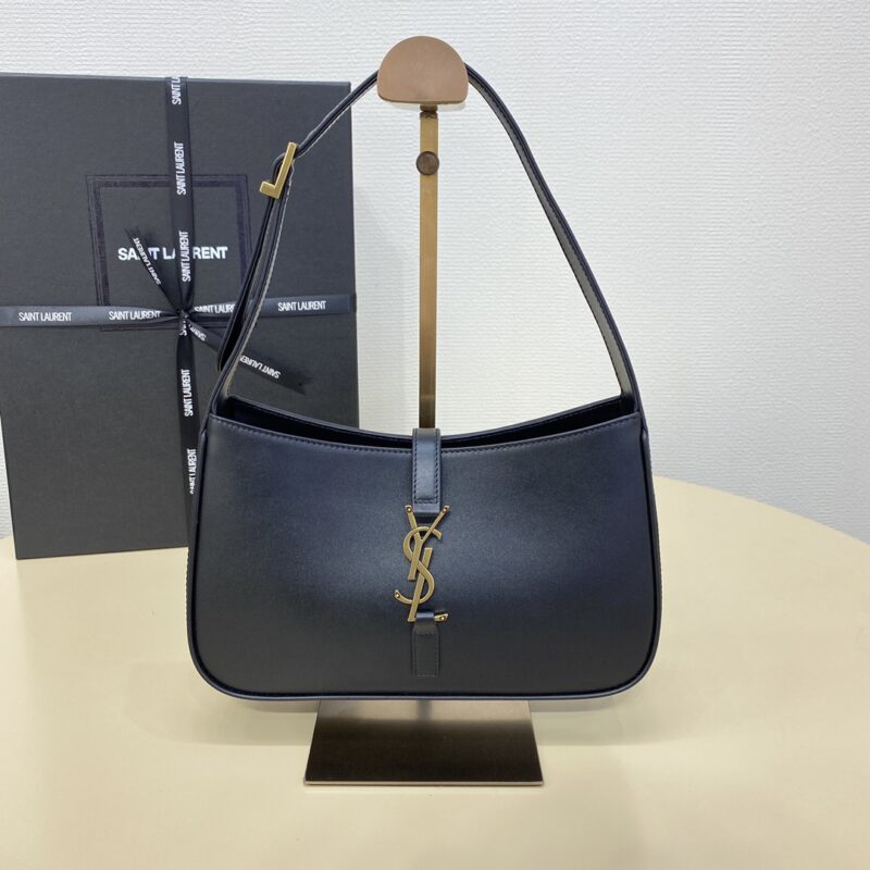 Replica YSL LE 5 A 7 Hobo Black - Best Fake Designer Bags