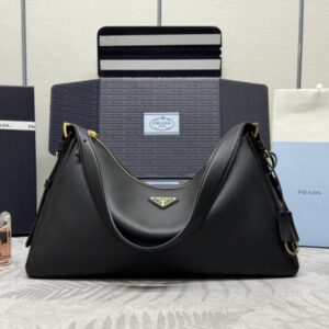 Replica Prada Prada Aimée Large Black - Best Fake Designer Bags