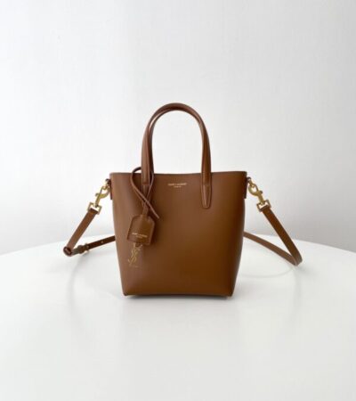 Replica YSL Tote Small Brown - Best Fake Designer Bags