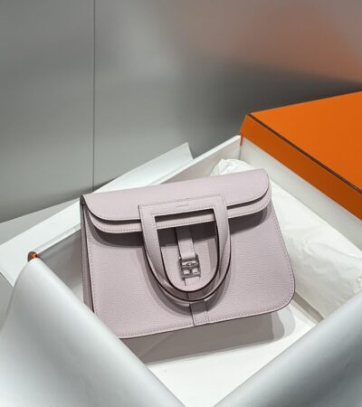 Replica Hermes Halzan Purple - Best Fake Designer Bags