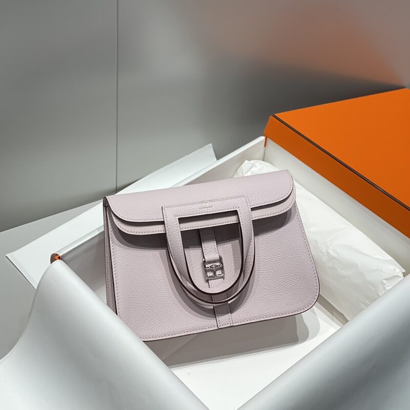 Replica Hermes Halzan Purple - Best Fake Designer Bags
