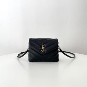 Replica YSL LouLou Mini Black - Best Fake Designer Bags